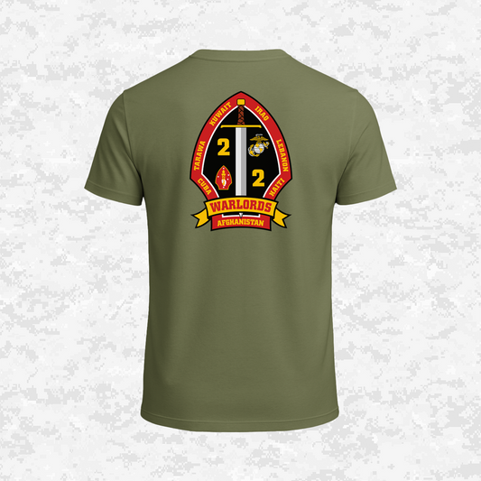 2nd Battalion 2nd Marines Unit "Warlords" #2 | T-shirt
