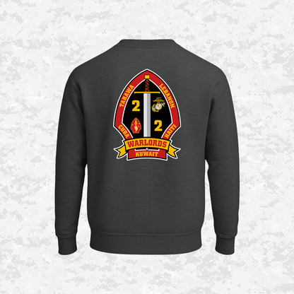 2nd Battalion 2nd Marines Unit "Warlords" #4 | Sweatshirt