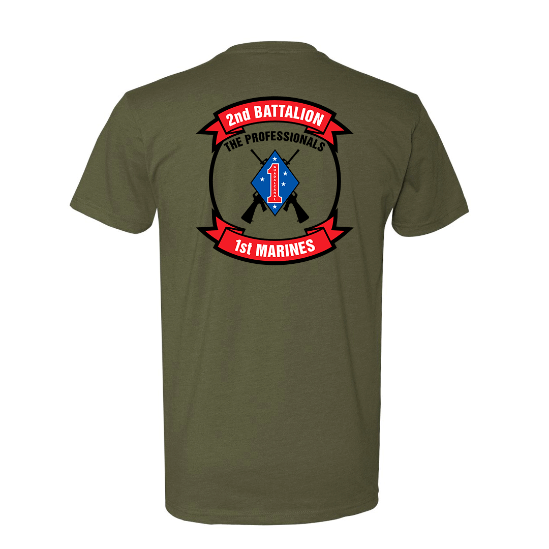 2nd Battalion 1st Marines Unit "The Professionals" Shirt