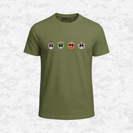 Tactical Squad Lineup | Military Parody | T-shirt