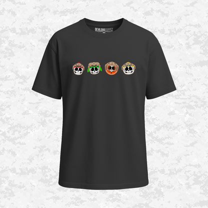 Tactical Squad Lineup | Military Parody | Oversize T-shirt