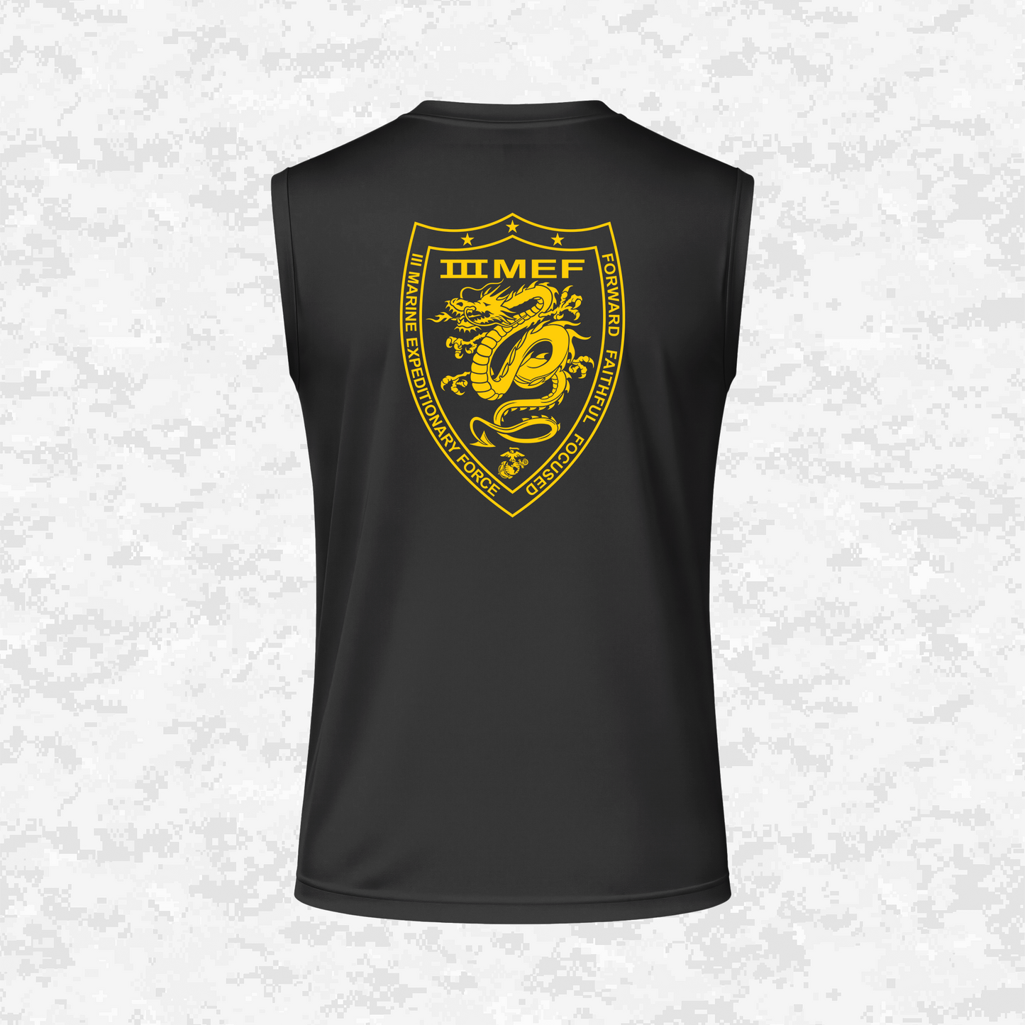 III MEF | III Marine Expeditionary Force | DRIFIT Sleeveless, Tank, Sleeveless Hoodie