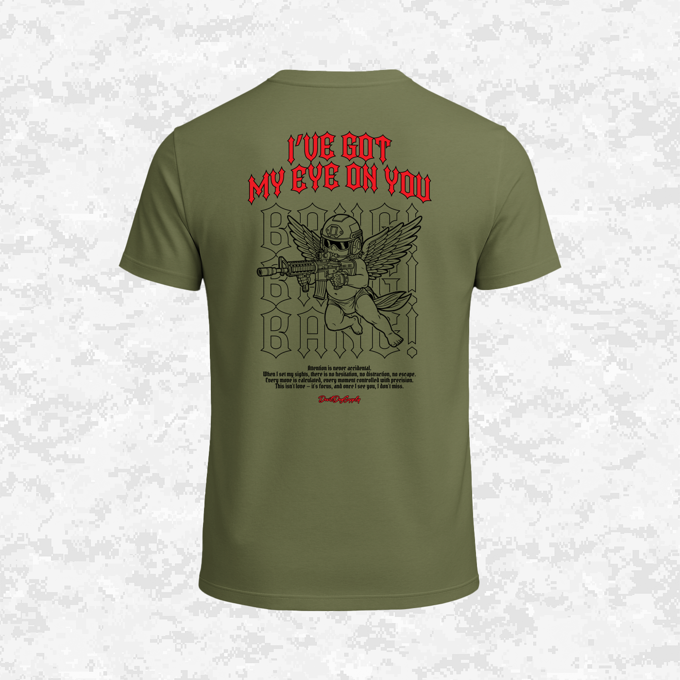 Tactical Cupid | "I Have My Eye On You" | T-shirt