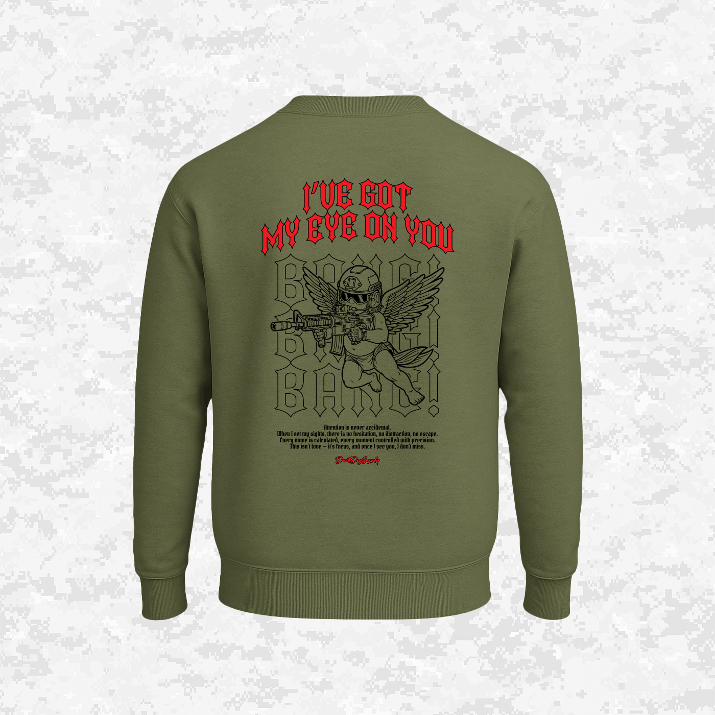 Tactical Cupid | "I Have My Eye On You" | Sweatshirt
