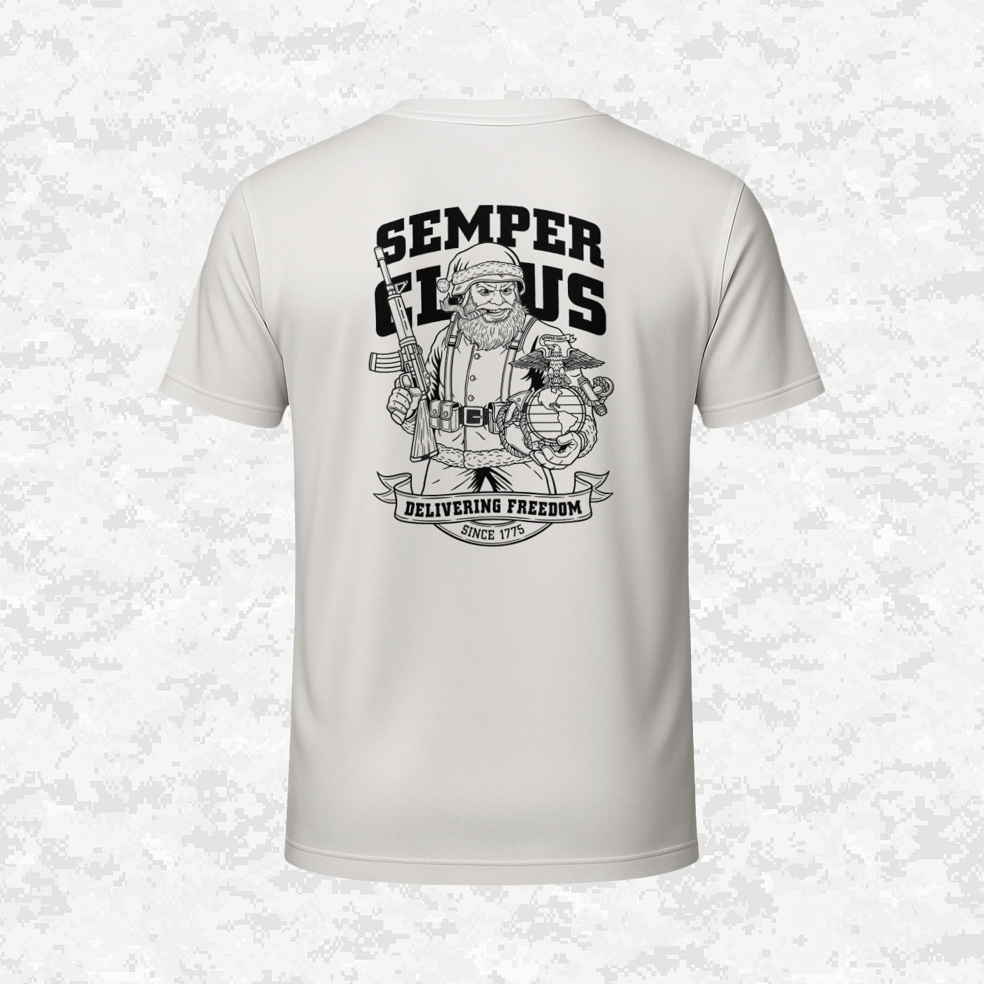 Semper Claus | Delivering Freedom | DRIFIT T-shirt