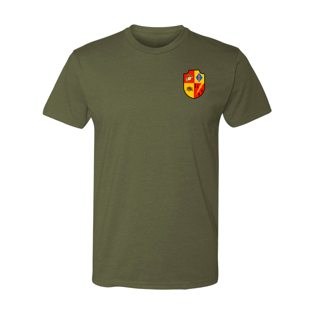 5th Battalion 11th Marines Unit "Steel Rain" Shirt