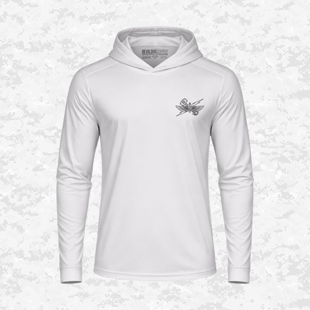 4th ANGLICO | Lightning From The Sky, Thunder From The Sea | DRIFIT Long sleeve, Hoodie