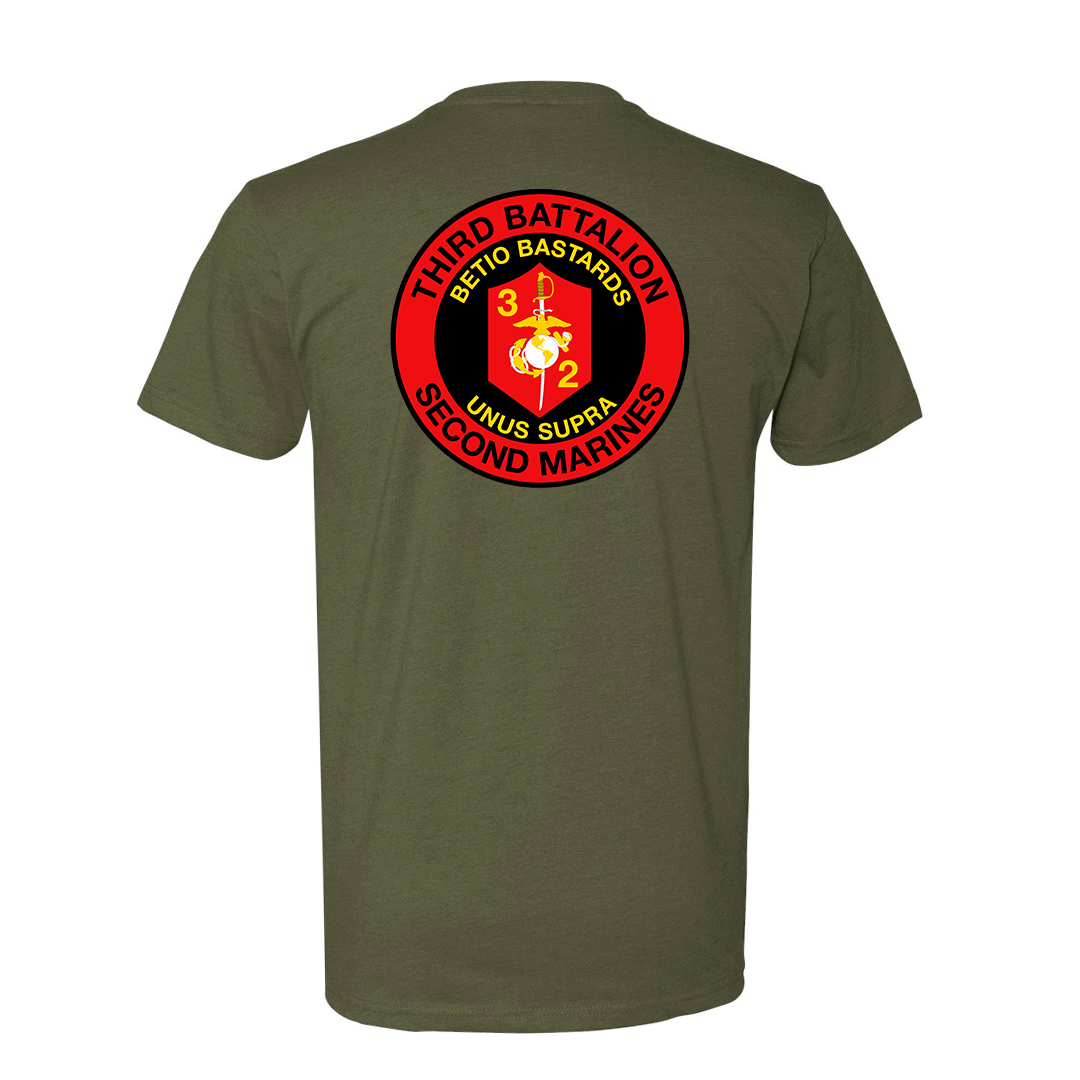 3rd Battalion 2nd Marines Unit "Betio Bastards" Shirt