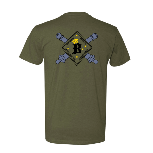 1st Battalion 11th Marines Bravo Battery "Beastmaster" | T-shirt