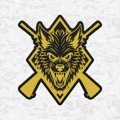 Tactical Werewolf Halloween Edition | Leather Patch | Velcro Backed