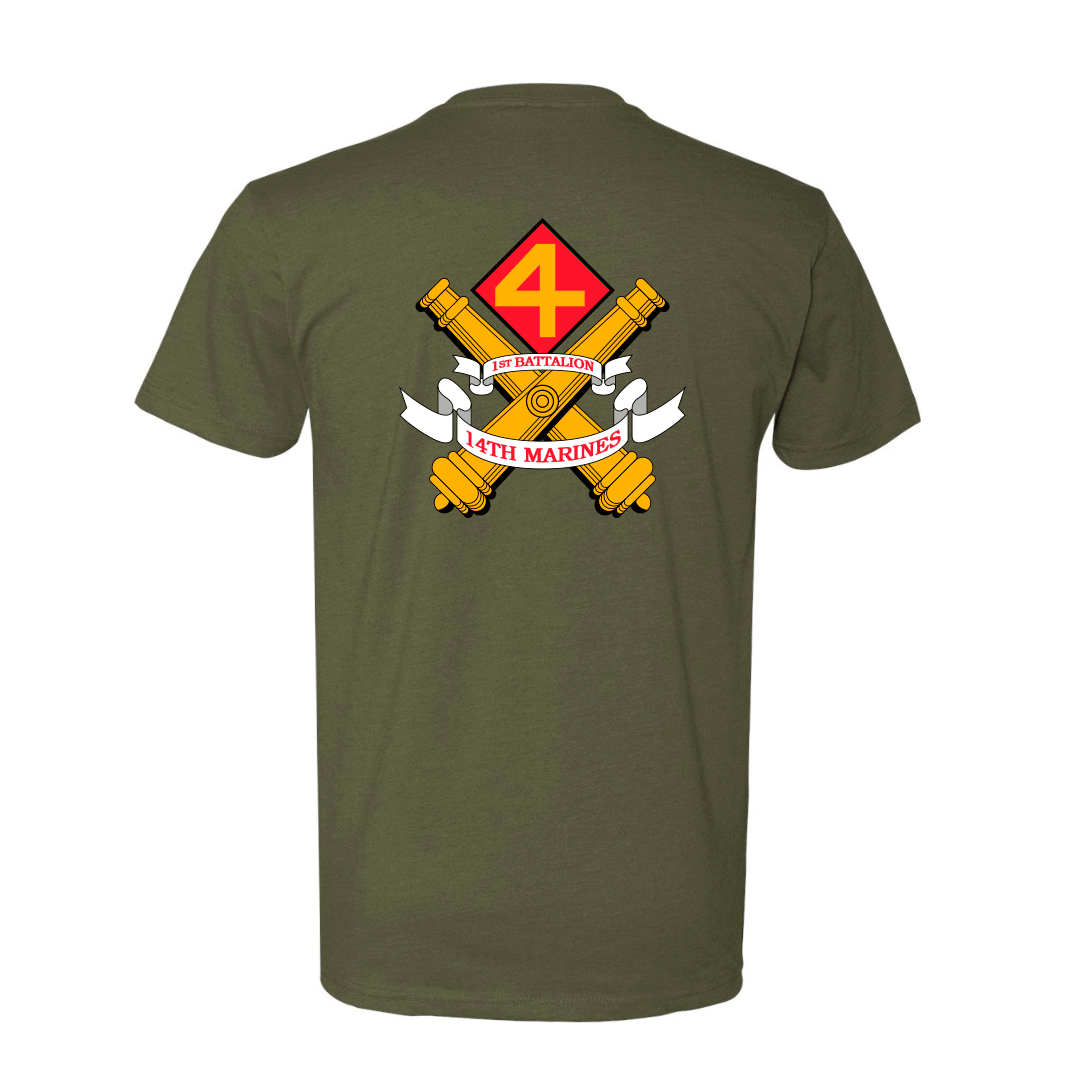 1st Battalion 14th Marines Unit "At the Ready" Shirt