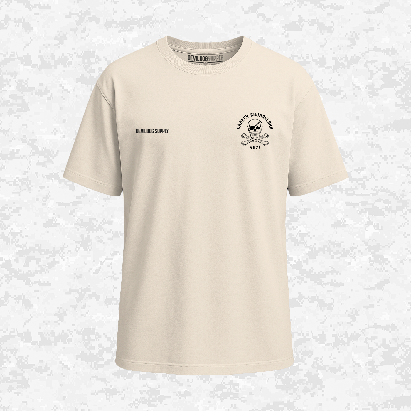 Career Counselors | Don´t Resist Reenlist | Oversized T-shirt | Regular & Faded Fabric