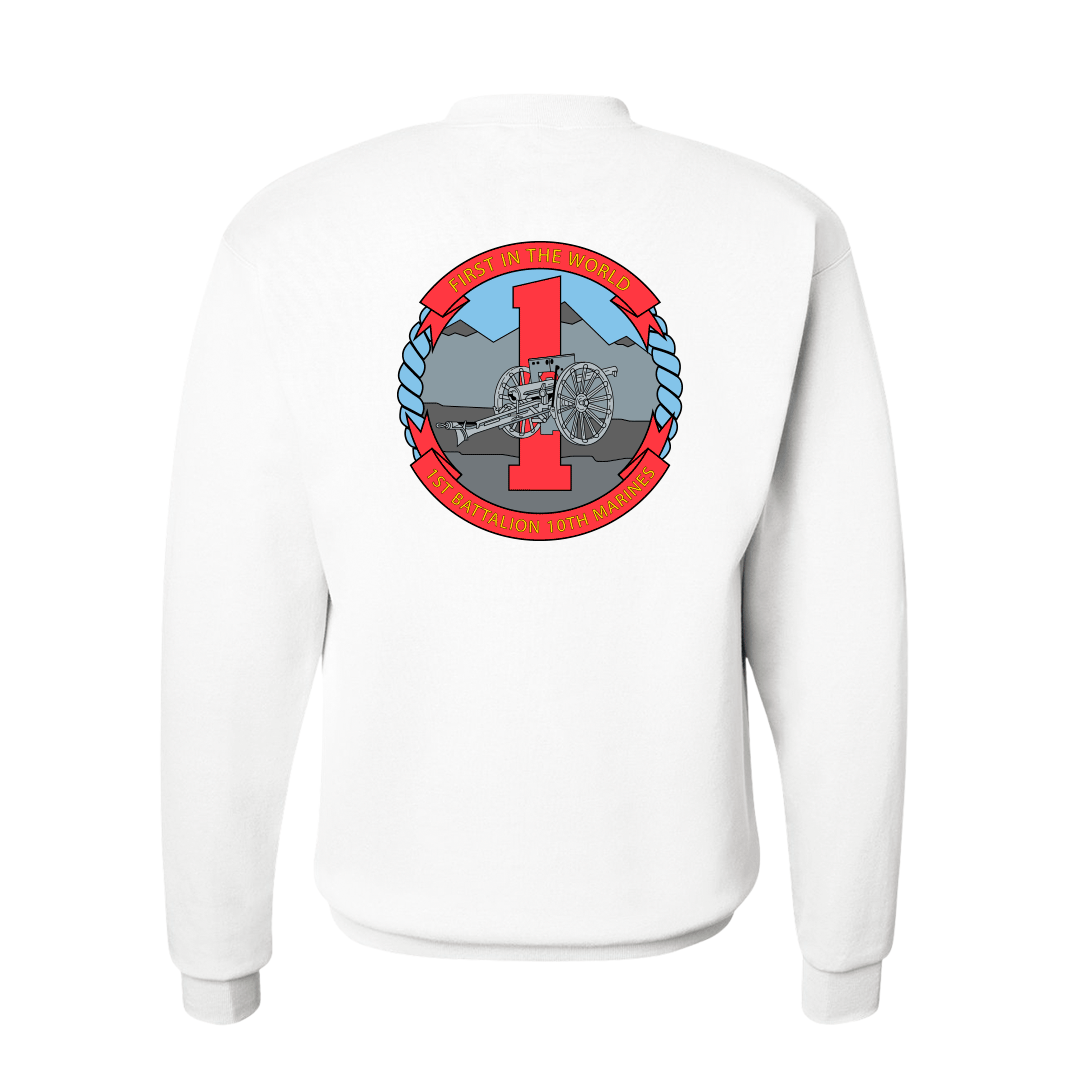 1st Battalion 10th Marines Unit "Nightmare" Sweatshirt