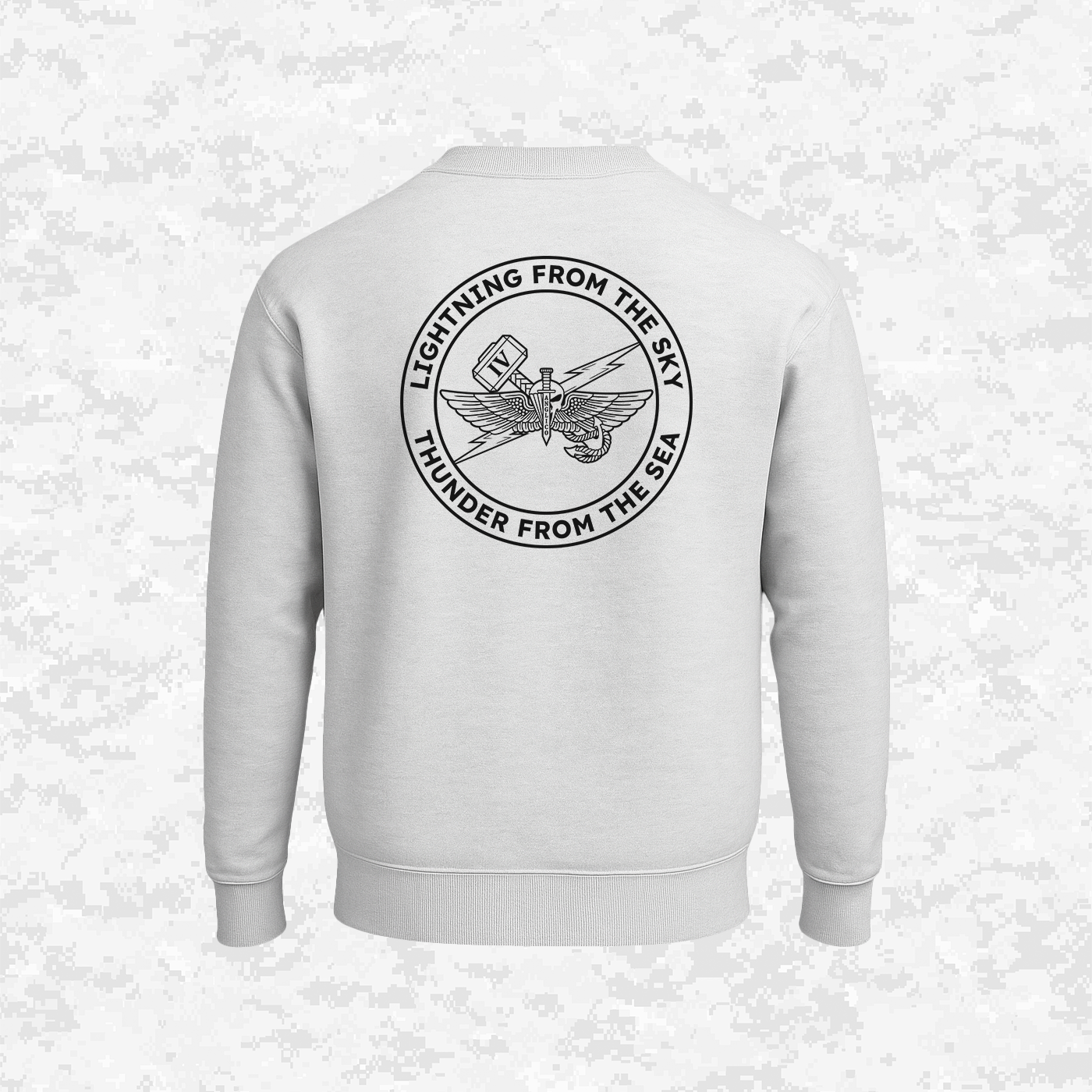 4th ANGLICO | Lightning From The Sky, Thunder From The Sea | Sweatshirt