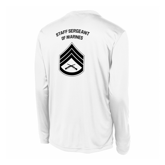 E6 Staff Sergeant of Marines DRIFIT Long sleeve, Hoodie #2