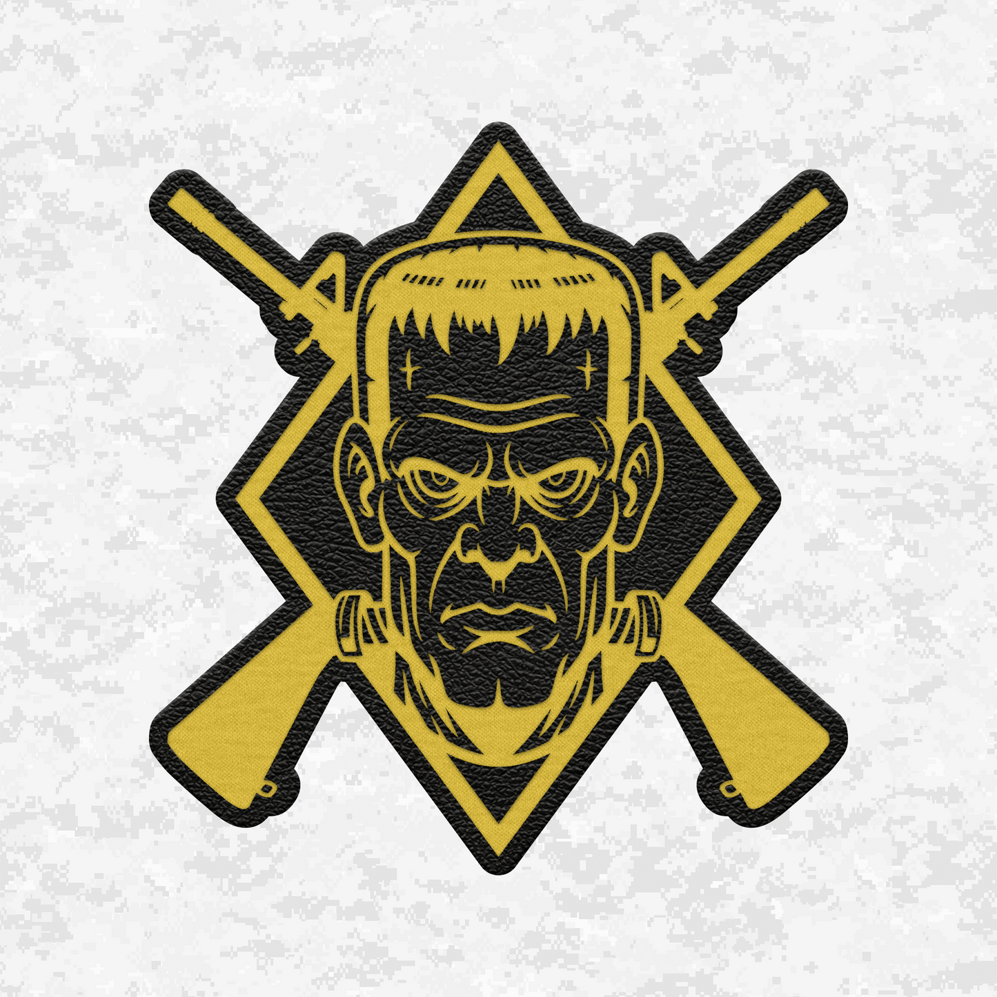 Tactical Frankenstein Halloween Edition | Leather Patch | Velcro Backed