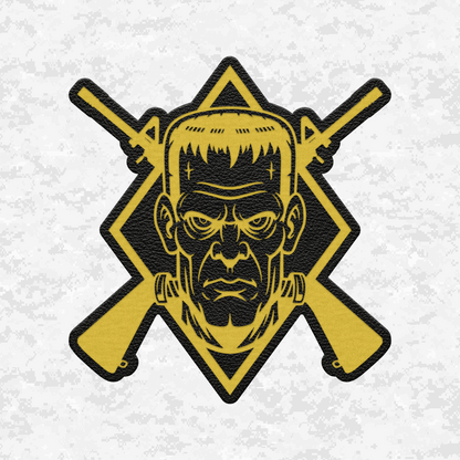 Tactical Frankenstein Halloween Edition | Leather Patch | Velcro Backed