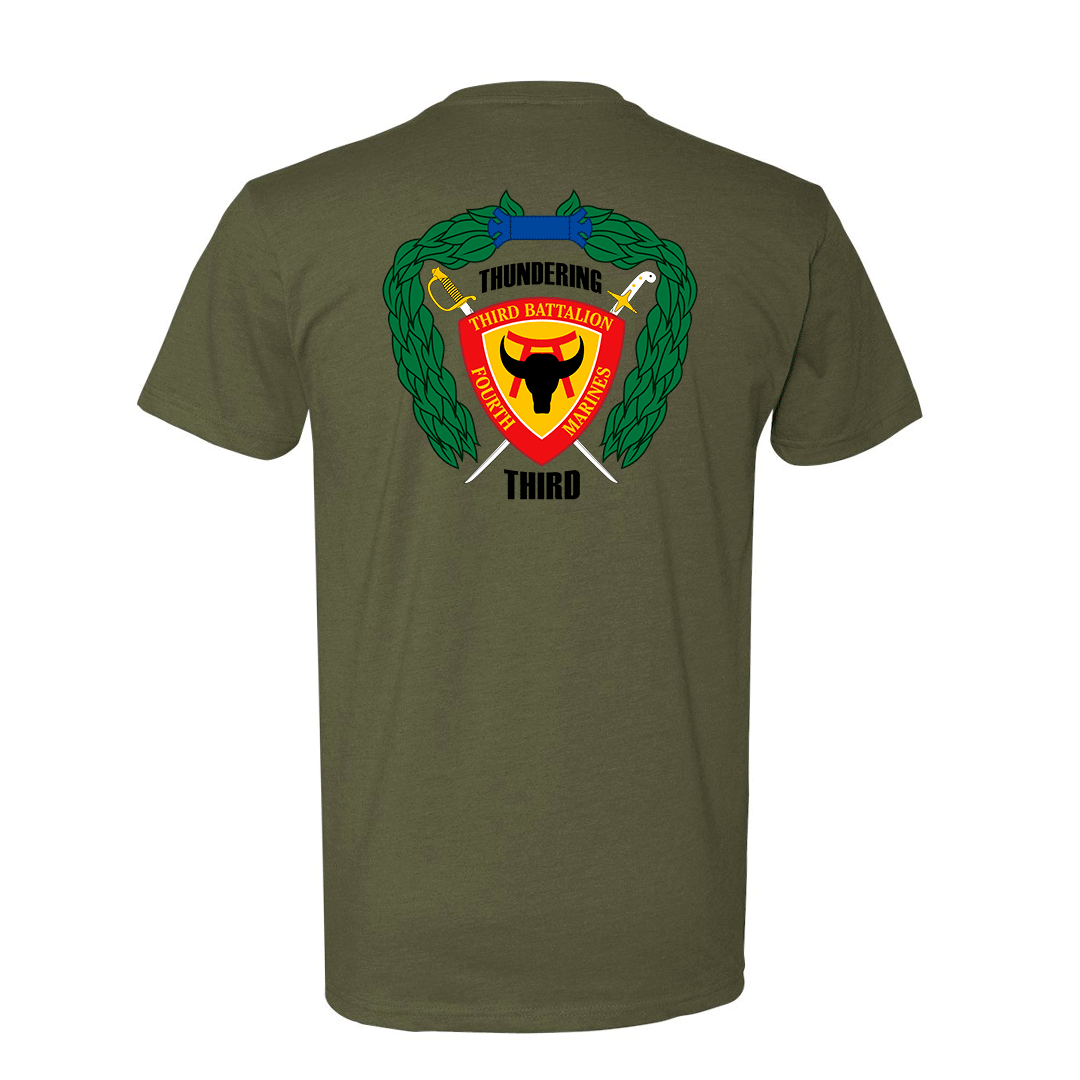 3rd Battalion 4th Marines Unit "Thundering Third" Shirt