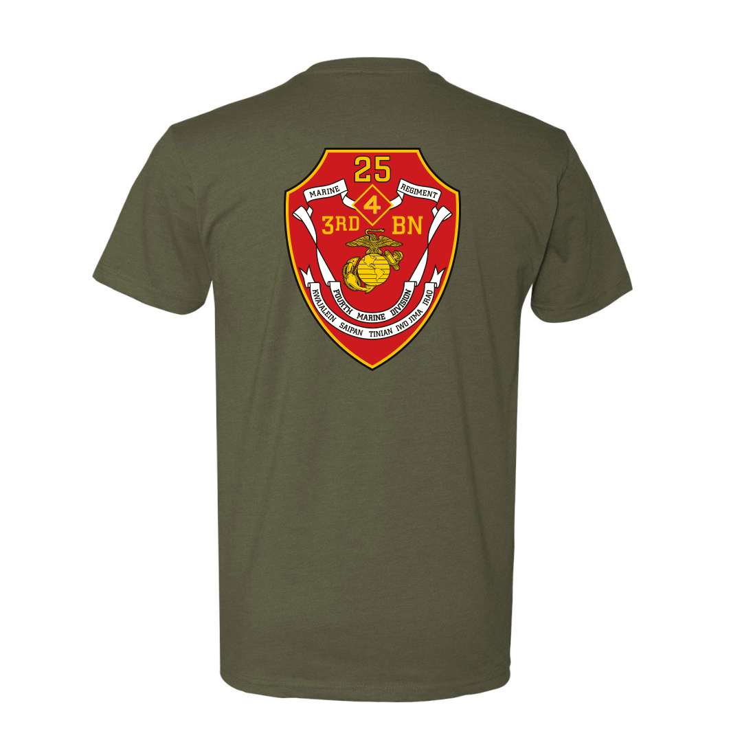 3rd Battalion 25th Marines Unit "Cold Steel Warriors" Shirt