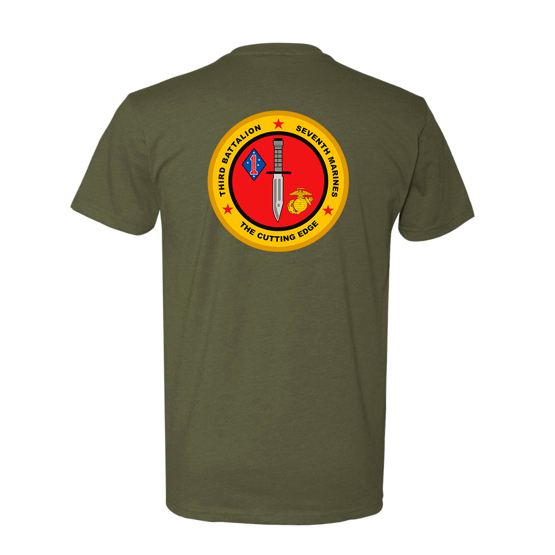 3rd Battalion 7th Marines Unit "The Cutting Edge" Shirt #2