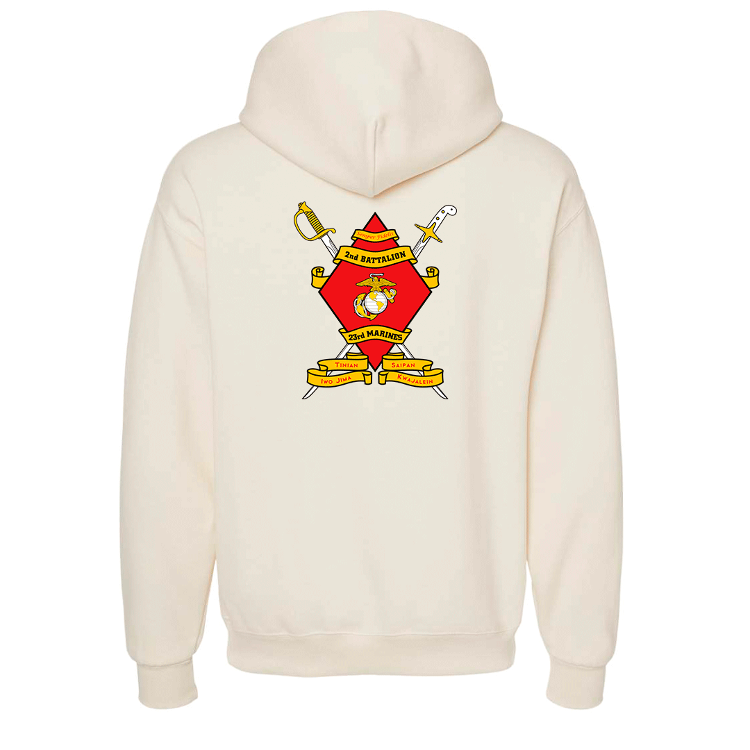 2nd Battalion 23rd Marines Unit "Prepared and Professional" Hoodie #2