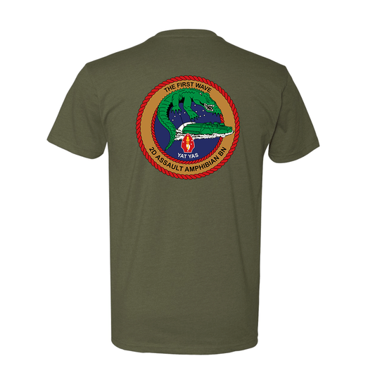 2nd Assault Amphibian Battalion "The First Wave" | T-shirt