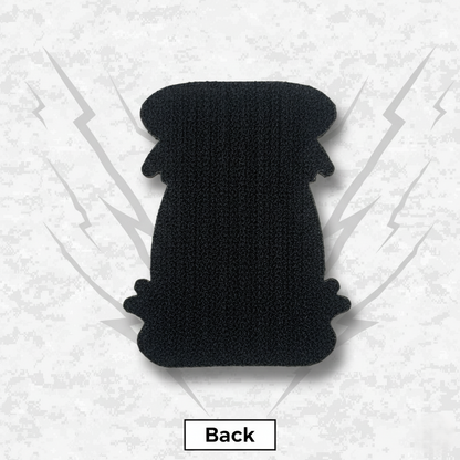 Leather Patch | 2nd Battalion 2nd Marines #2 | Velcro Backed | Brown / Black