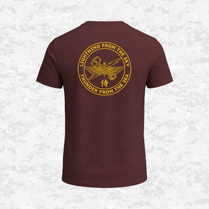 5th ANGLICO | Lightning From The Sky, Thunder From The Sea | T-shirt