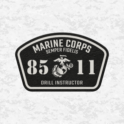 MOS 8511 Drill Instructor | Leather Patch | Velcro Backed