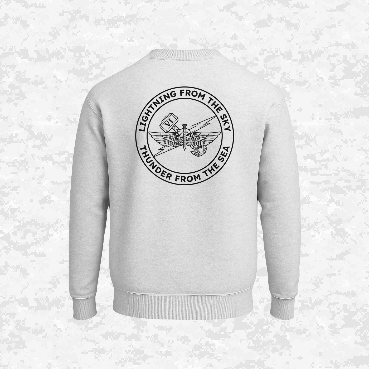 6th ANGLICO | Lightning From The Sky, Thunder From The Sea | Sweatshirt