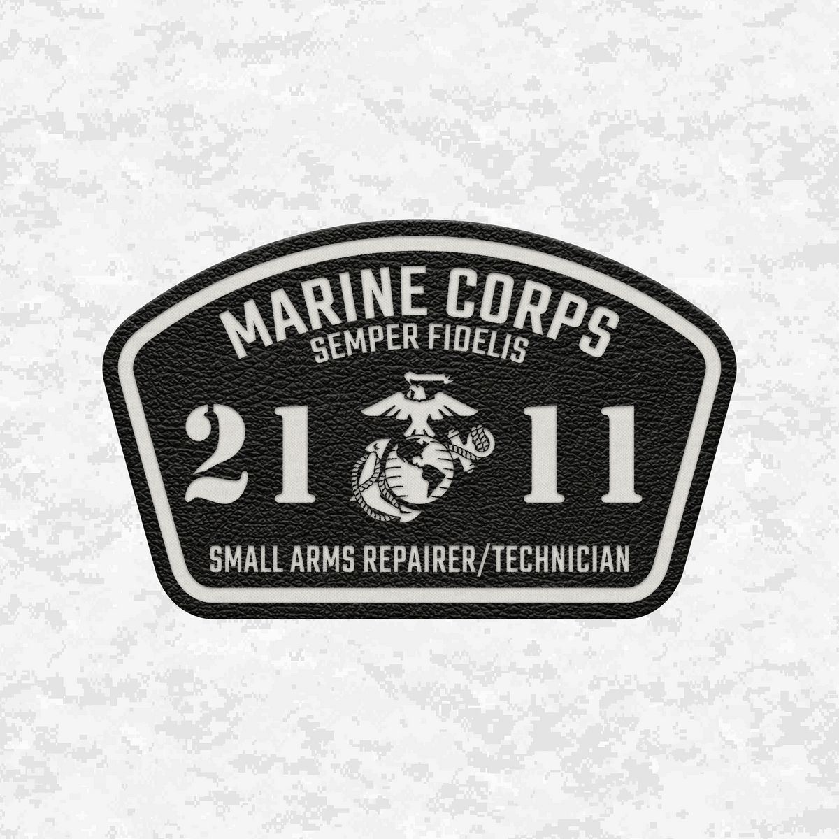 MOS 2111 Small Arms Repairer/Technician | Leather Patch | Velcro Backed