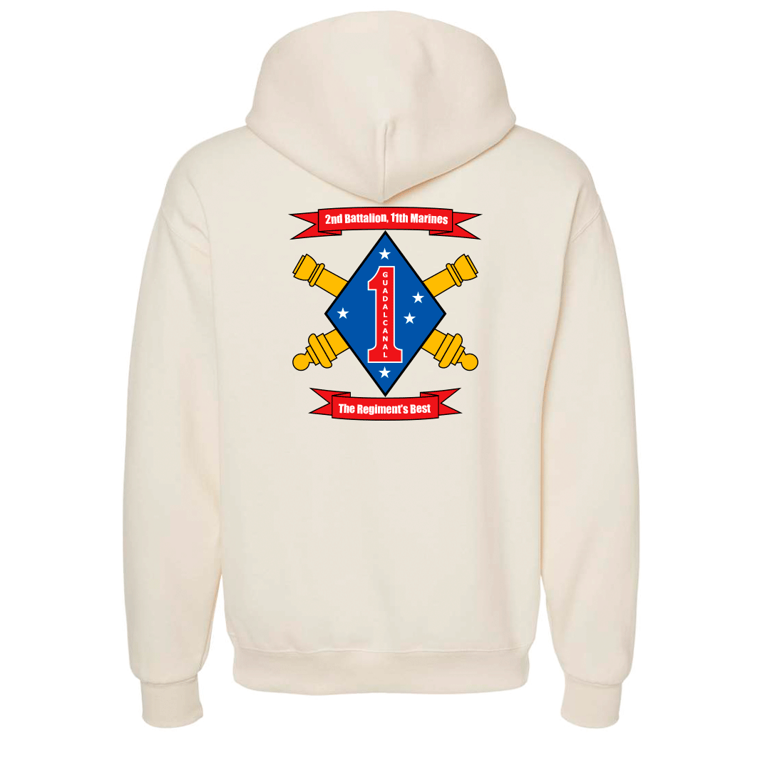 2nd Battalion 11th Marines Unit "Patriot" Hoodie