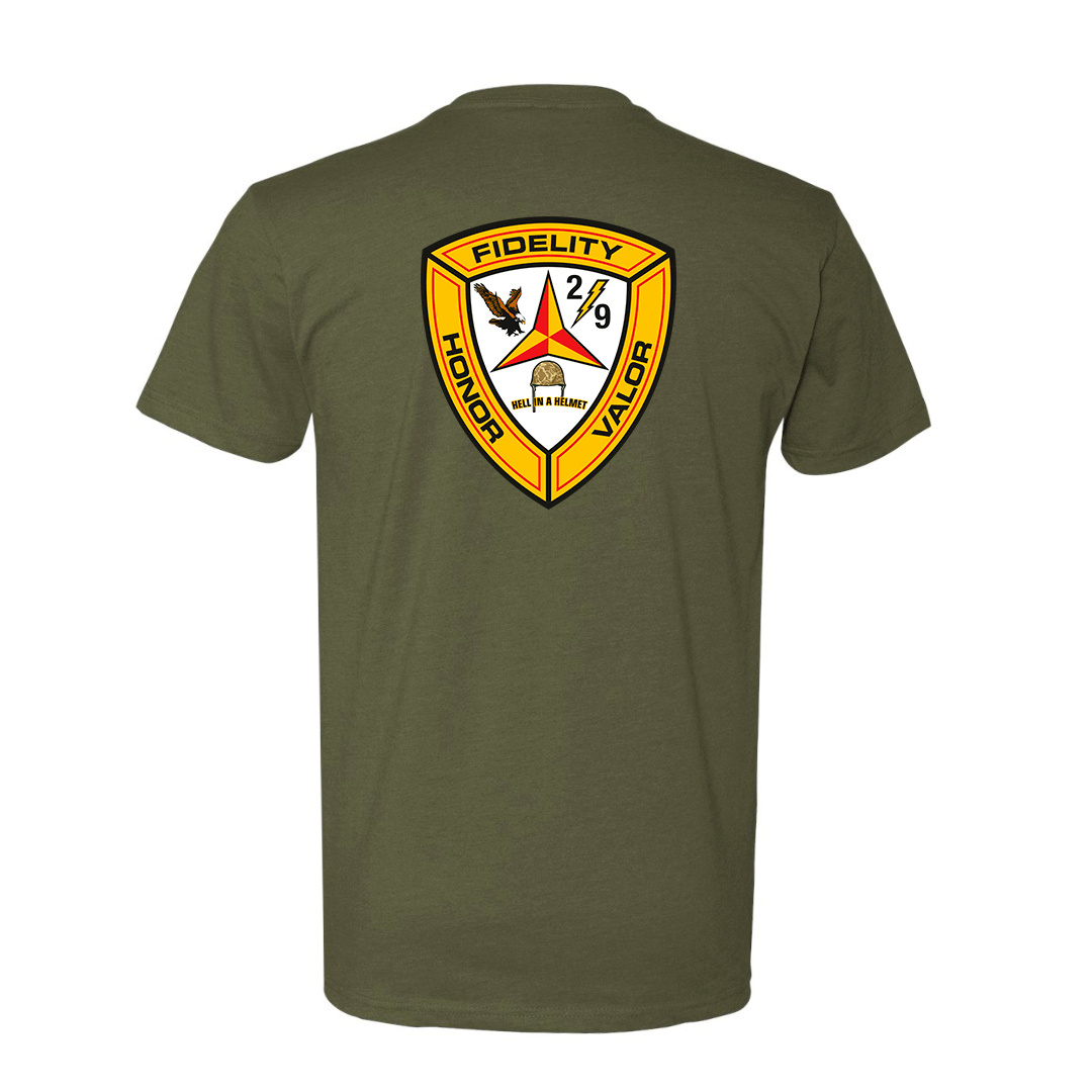2nd Battalion 9th Marines Unit "Hell in a Helmet" Shirt