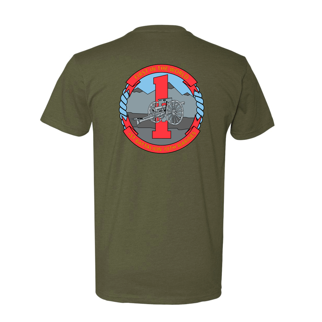 1st Battalion 10th Marines Unit "Nightmare" Shirt