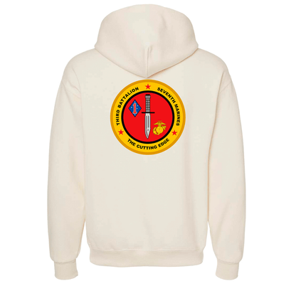 3rd Battalion 7th Marines Unit "The Cutting Edge" Hoodie #2