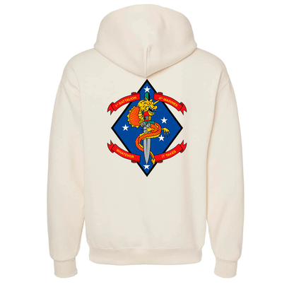 1st Battalion 4th Marines Unit "The China Marines" Hoodie