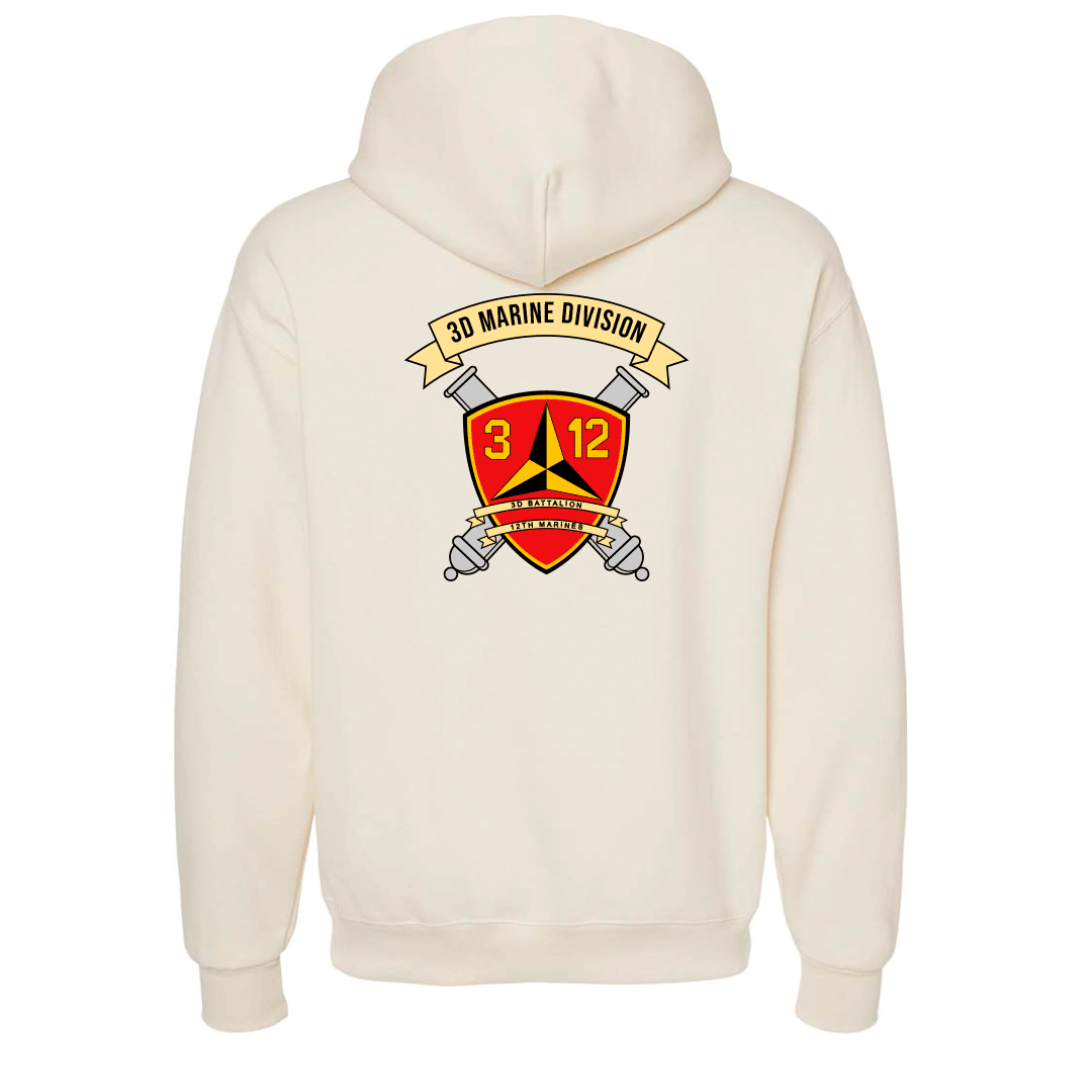 3rd Battalion 12th Marines Unit "Warriors of the Pacific" Hoodie