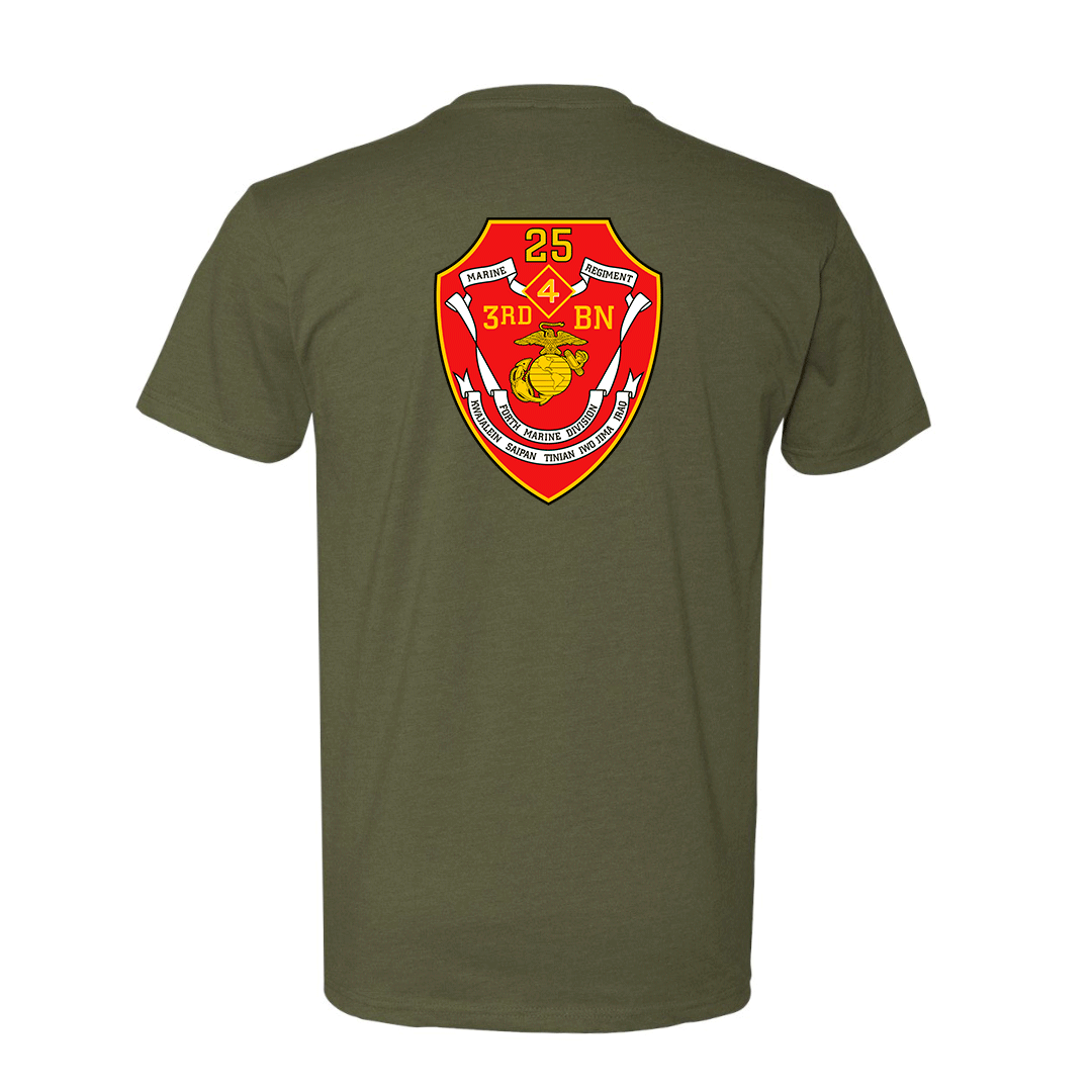 3rd Battalion 25th Marines Unit "Cold Steel Warriors" Shirt