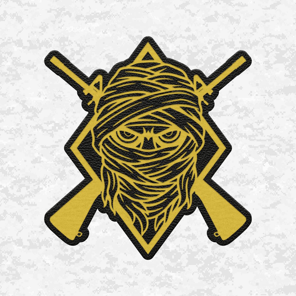 Tactical Mummy Halloween Edition | Leather Patch | Velcro Backed