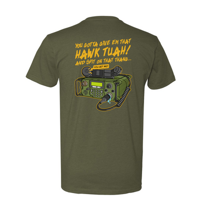 HAWK TUAH "Lick it and Stick it" Shirt USMC 0621 Radio Operator