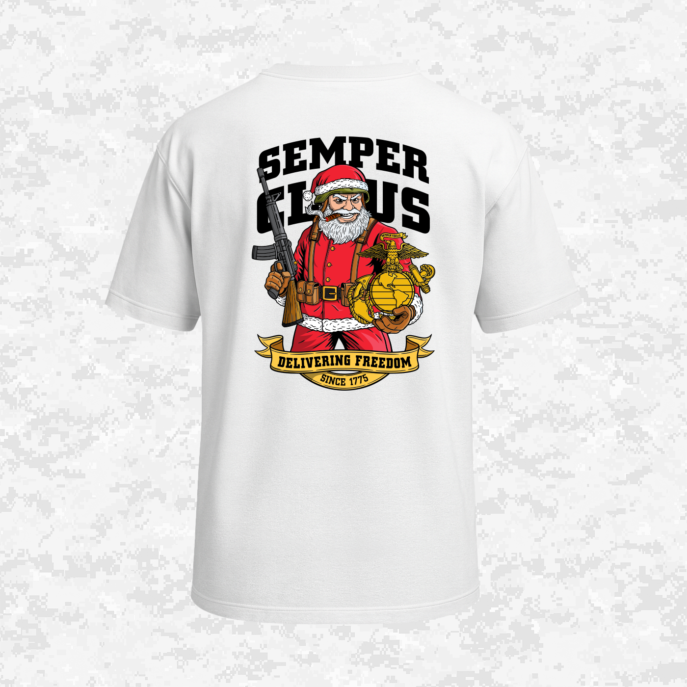 Semper Claus | Delivering Freedom | Oversize T-shirt