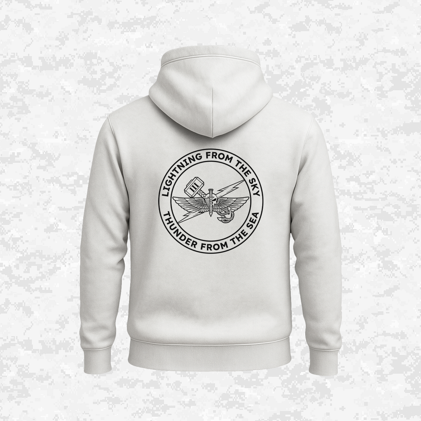 3rd ANGLICO | Lightning From The Sky, Thunder From The Sea | Hoodie