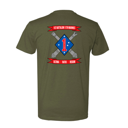 1st Battalion 11th Marines Unit "Cobra" T-shirt
