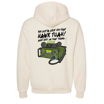 HAWK TUAH "Lick it and Stick it" Hoodie USMC 0621 Radio Operator