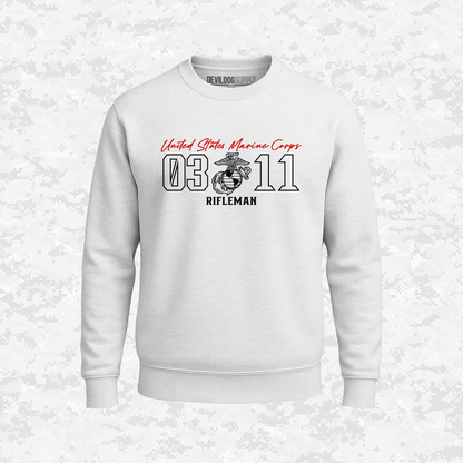 MOS 0311 Rifleman | Sweatshirt