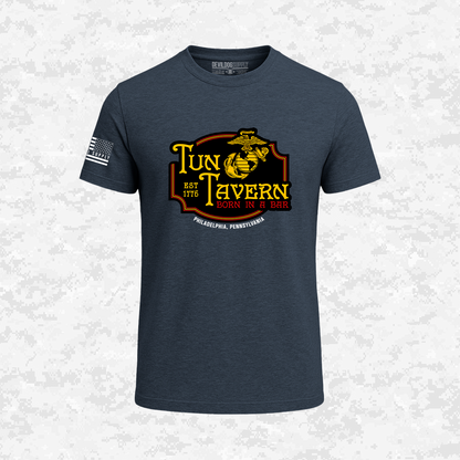 Tun Tavern, Born in a Bar, USMC, T-shirt