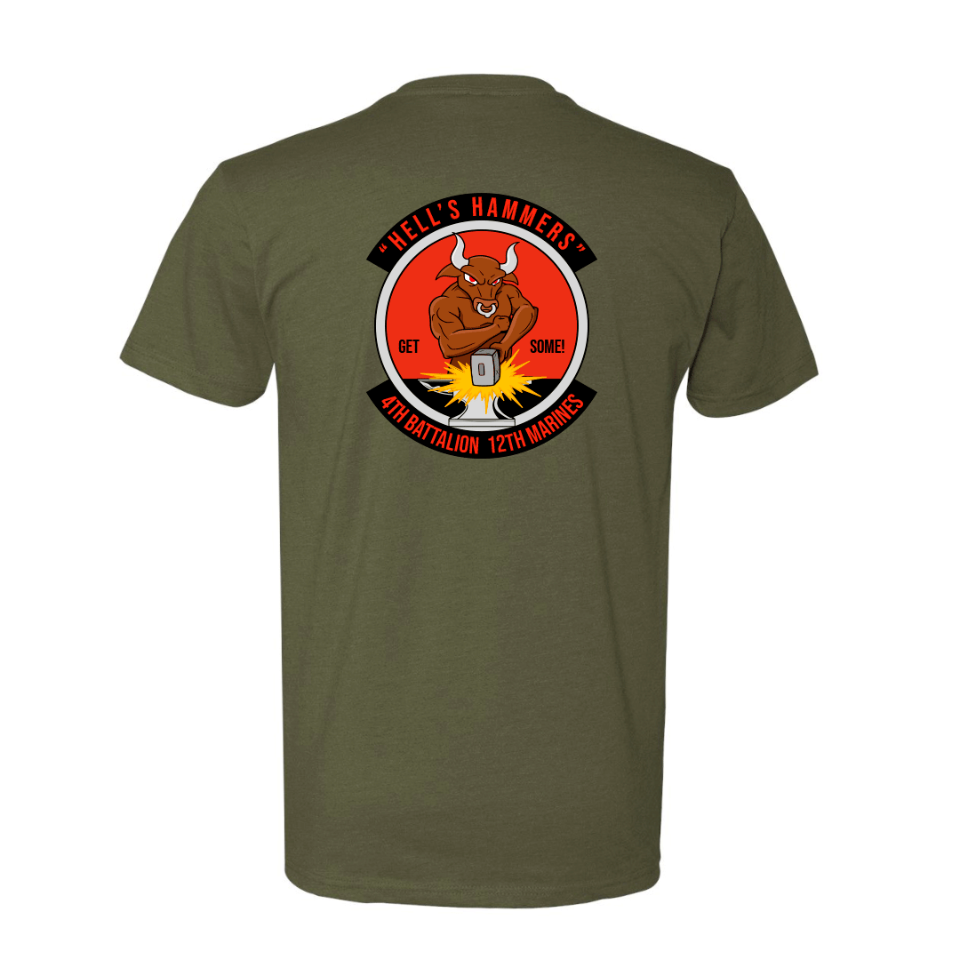 4th Battalion 12th Marines Unit "Hell's Hammers" Shirt