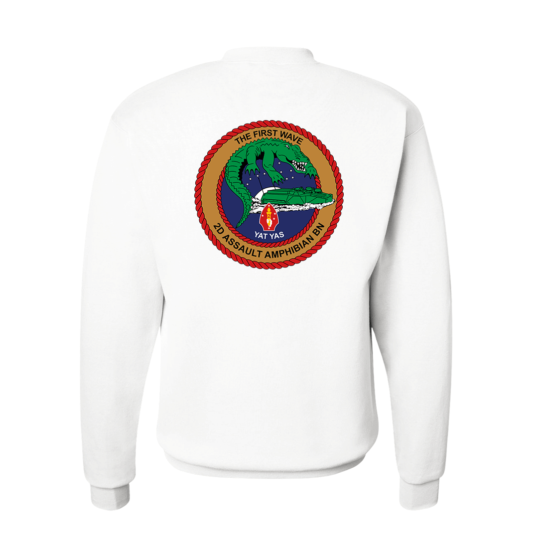 2nd Assault Amphibian Battalion "The First Wave" Sweatshirt