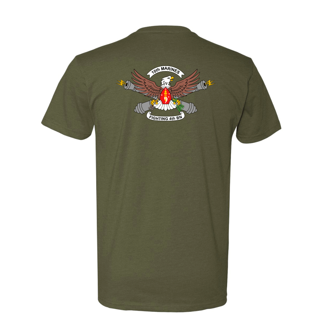 4th Battalion 10th Marines Unit "Fighting 4th" Shirt