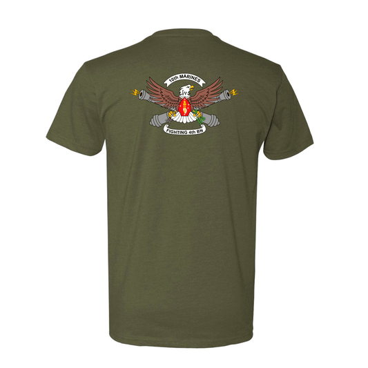 4th Battalion 10th Marines Unit "Fighting 4th" | T-shirt